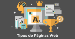Cuáles son los tipos de páginas web